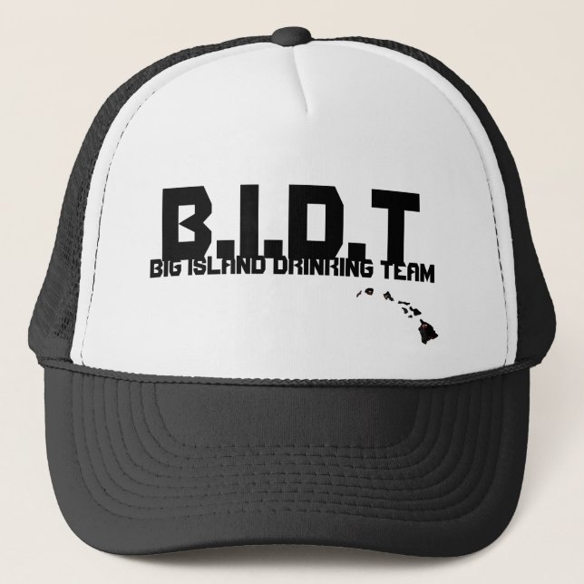 Casquette kalenaidea, B.I.D.T, ÉQUIPE POTABLE de GRANDE ÎLE (Devant)