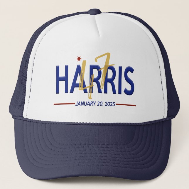 Casquette Kamala Harris 47e investiture du président (Devant)