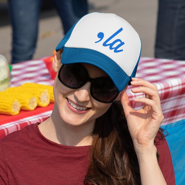 Casquette Kamala Harris Comma La Election 2024 (Kamala Harris Comma La Election 2024 Trucker Hat)