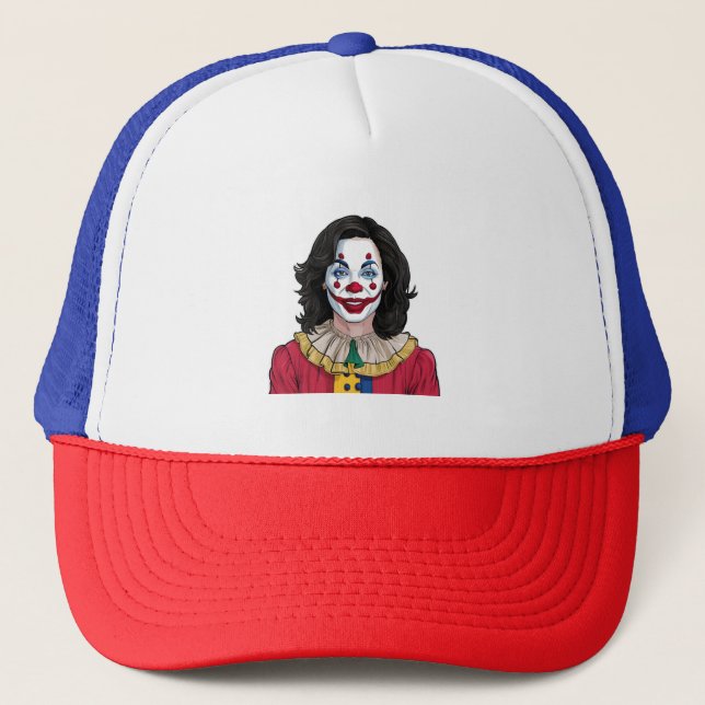 Casquette Kamala Harris Éffrayant Halloween Clown Election 2 (Devant)