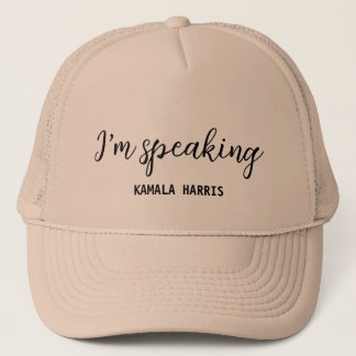 Casquette Kamala Harris Je parle 2024 Madame la Présidente