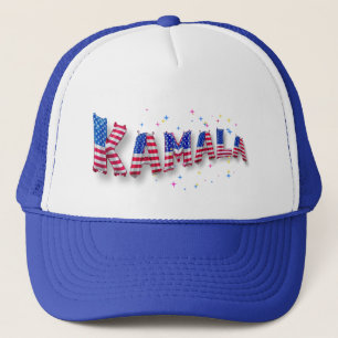 Casquette Kamala Harris mignon Alphabets de ballons du pavil