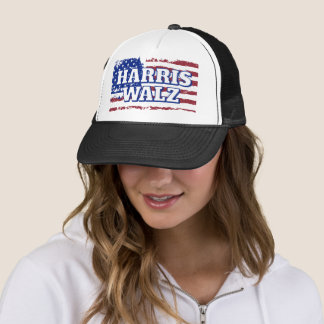 Casquette Kamala Harris Tim Walz Trucker Hat