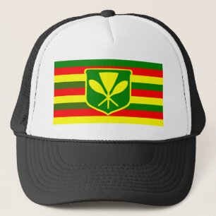 Casquette Kanaka Maoli - drapeau hawaïen indigène