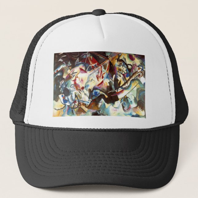 Casquette Kandinsky Composition Abstraite VI (Devant)