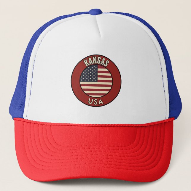 Casquette Kansas États-Unis d'Amérique (Devant)