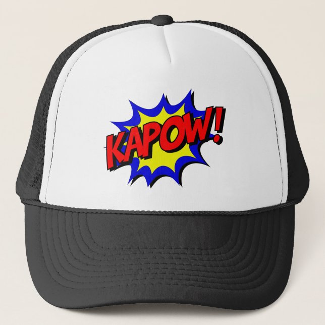 Casquette kapow (Devant)