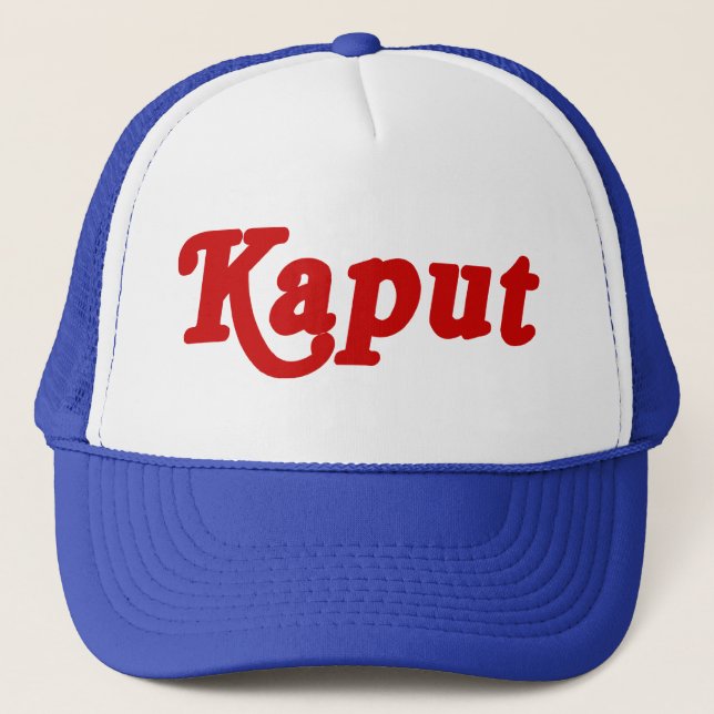 CASQUETTE KAPUT ♦ NE FONCTIONNE PAS ♦ (Devant)