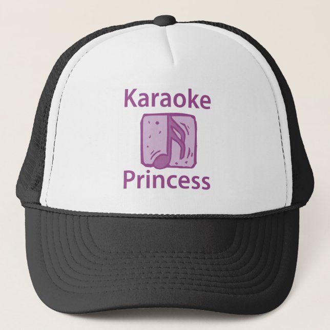 Casquette Karaoke Princess (Devant)