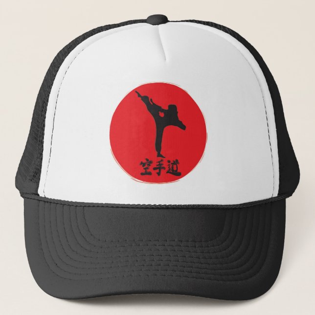 Casquette Karaté balayé (Devant)