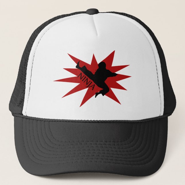 Casquette Karaté Ninja (Devant)
