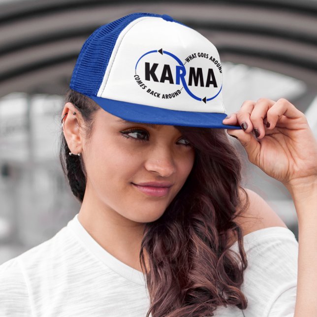 Casquette Karma - Ce Qui Se Passe Autour Revient (v1) (Créateur téléchargé)