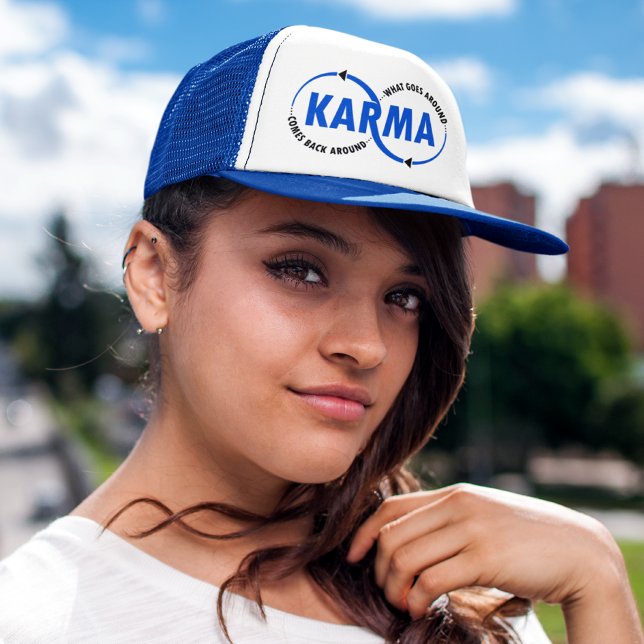 Casquette Karma - Ce Qui Se Passe Autour Revient (v2) (Créateur téléchargé)