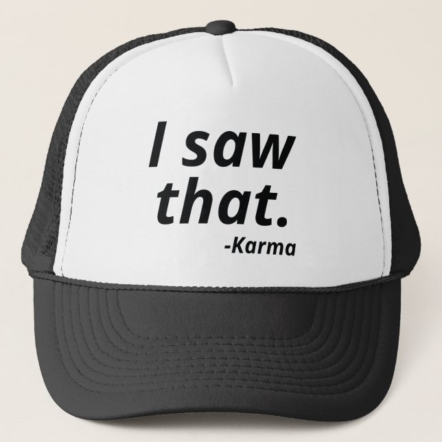 Casquette Karma Saw (Devant)