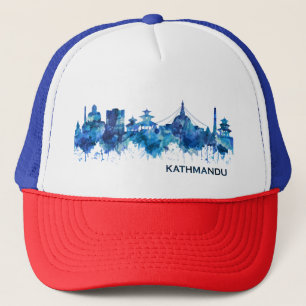 Casquette Kathmandu Nepal Skyline Blue