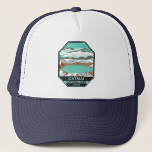 Casquette Katmai National Park Summit Crater Lake Alaska 