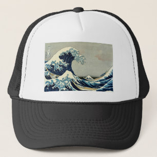 Casquette Katsushika Hokusai dans La Grande Vague au large d