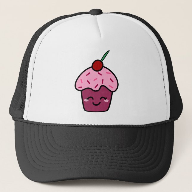 Casquette Kawaii Cupcake (Devant)