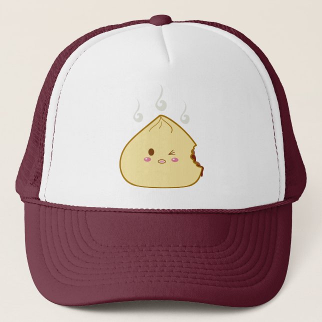 Casquette Kawaii "SioPao" Meatbun Bitemark (Devant)