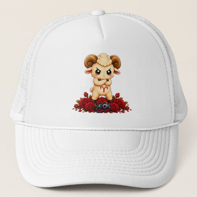 Casquette Kawaii Zodiac Neos Bélier (Devant)