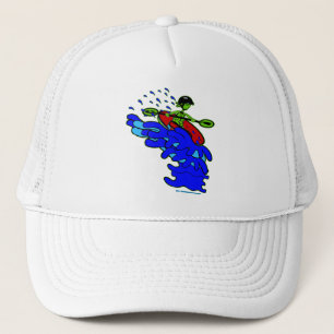 Casquette Kayak au-dessus des chemises et des choses de