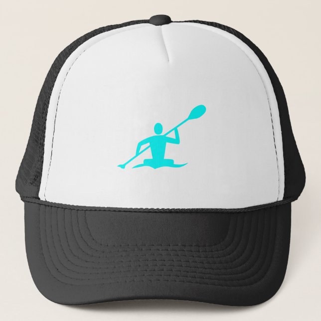 Casquette Kayak - Cyan (Devant)