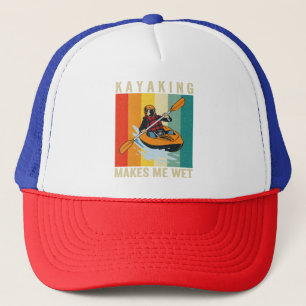 Casquette Kayaking me rend humide et drôle Canoë-kayak Vinta