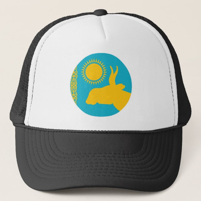 Casquette Kazakhstan Saiga antilope Kazakh Animal national (Devant)