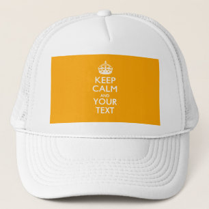 Casquette KEEP CALM personnalisé et votre texte