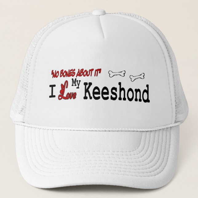 Casquette Keeshond (I Love) (Devant)
