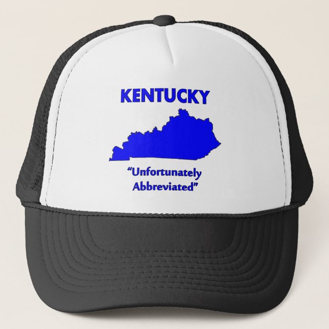 Casquette Kentucky - Malheureusement Abrégé (Devant)
