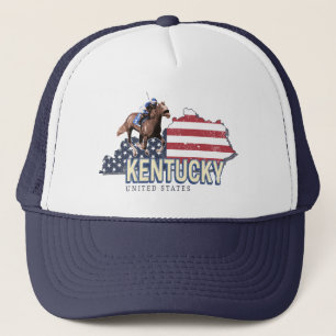 Casquette Kentucky United States Retro State Map Vintage USA