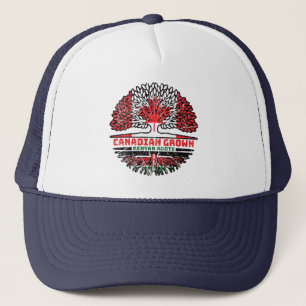 Casquette Kenya Kenya Drapeau canadien des racines d'arbre d