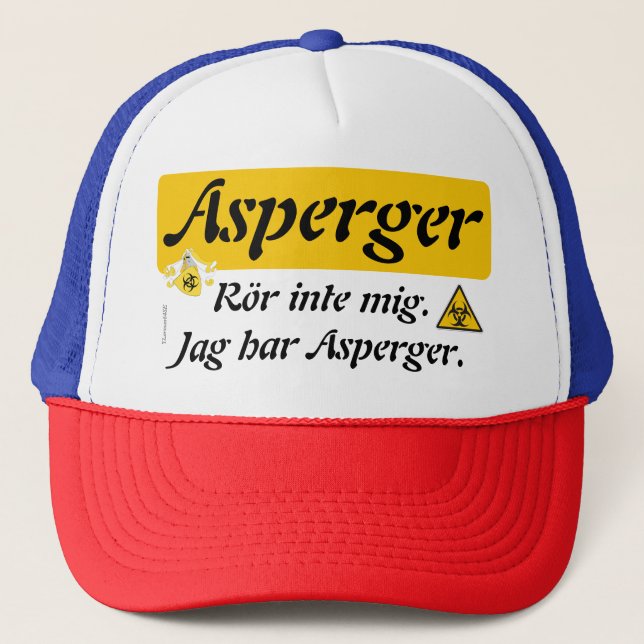 Casquette Keps — Asperger (Devant)