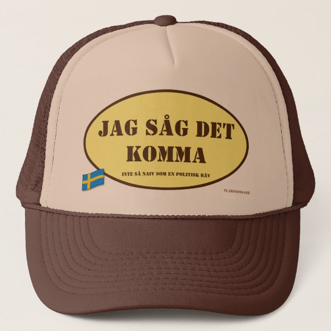 Casquette Keps — Såg det komma (Devant)