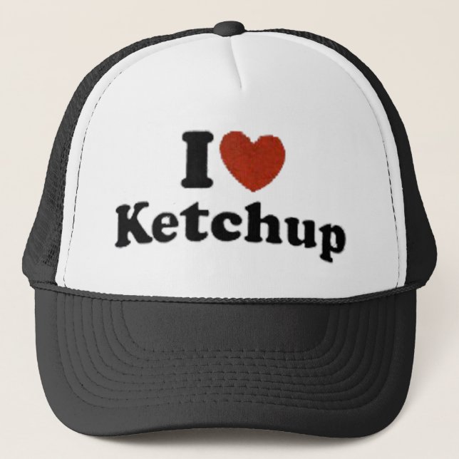 Casquette ketchup (Devant)