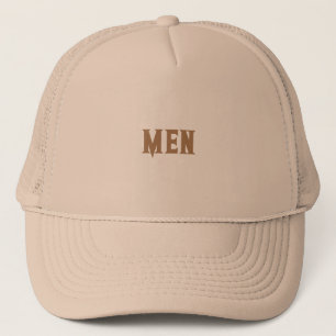 Casquette Khaki et Khaki couleur Beau texte pour hommes