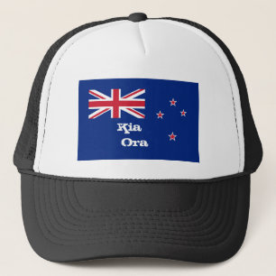 Casquette Kia Ora & New Zealand Flag fashion / Nouvelle-Zél