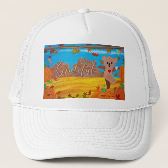 Casquette KidsArt for CHOC - Choco's Fall Fun (Devant)