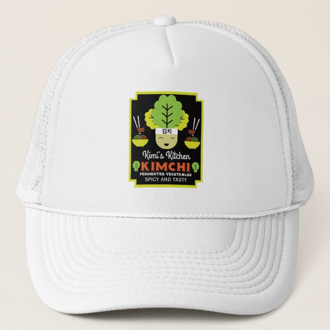 Casquette Kimchi Cuisine Maison Nourriture Fabriquée (Devant)
