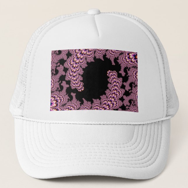 Casquette Kinétique - Mandelbrot Art (Devant)
