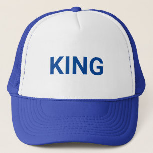 Casquette King Casquette Texte personnalisé Chapea