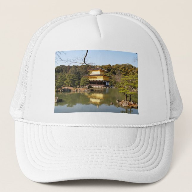 Casquette Kinkaku-ji 金 閣 Temple 寺 du Pavillon d'Or (Devant)