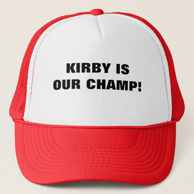 CASQUETTE KIRBY EST NOTRE CHAMP (Devant)