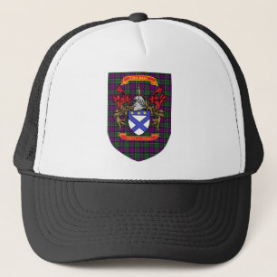 Casquette Kirkpatrick Kilpatrick Crest sur Colquhoun Tartan