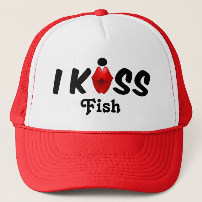 Casquette Kiss I Kiss Fish (Devant)