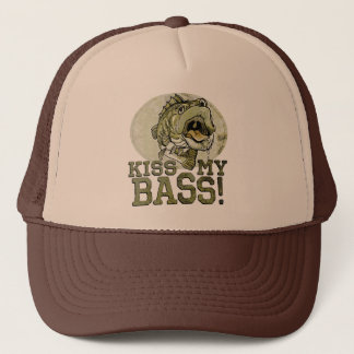 Casquette Kiss My Largemouth Bass par Mudge Studios