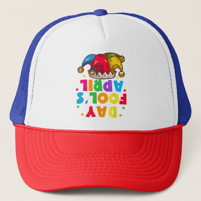 Casquette Kit de blagues drôles pour le 1er avril (Devant)