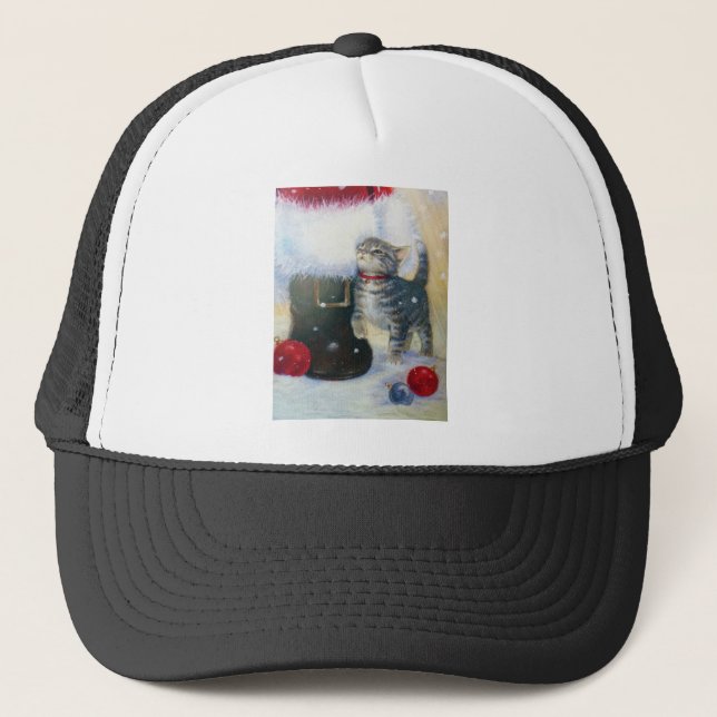 Casquette Kitten à Père Noël Boot (Devant)