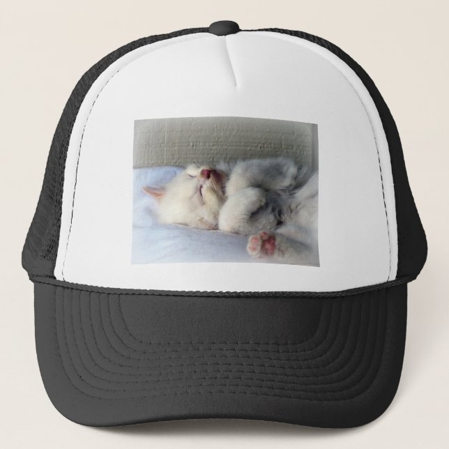 Casquette Kitten endormi (Devant)